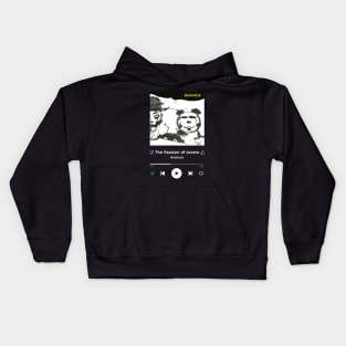 Stereo Music Player - The Passion of Lovers Kids Hoodie